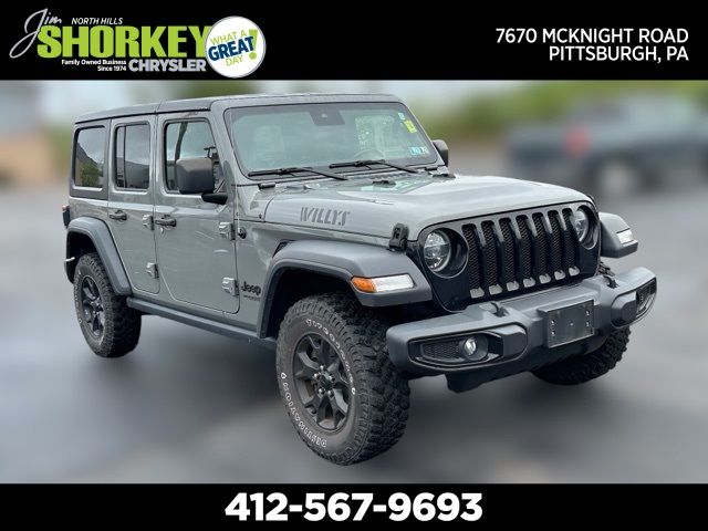 2021 Jeep Wrangler Unlimited Willys