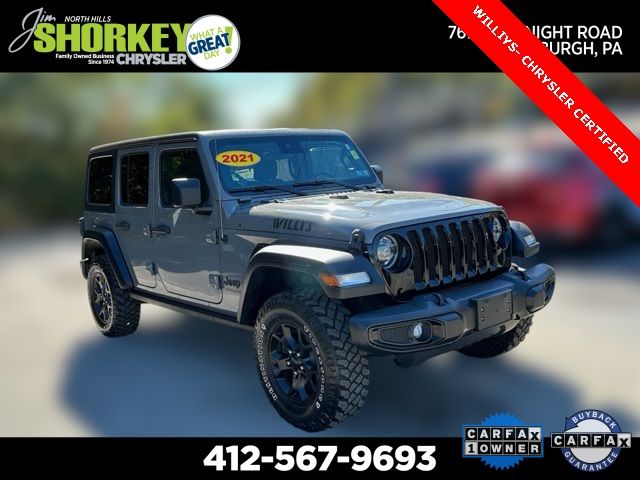 2021 Jeep Wrangler Unlimited Willys