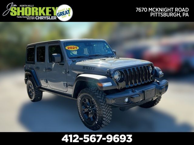 2021 Jeep Wrangler Unlimited Willys