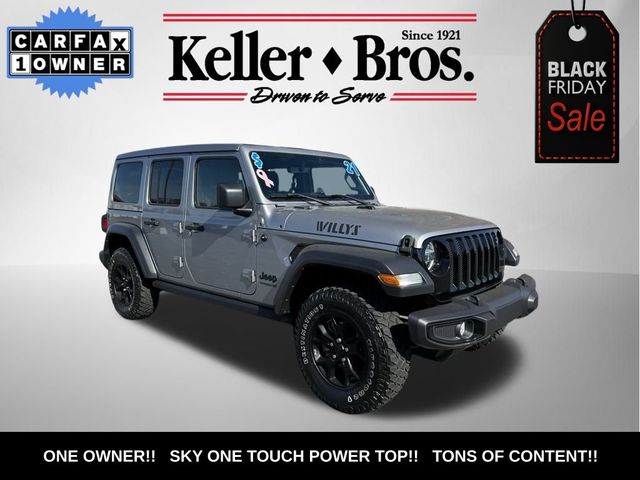 2021 Jeep Wrangler Unlimited Willys