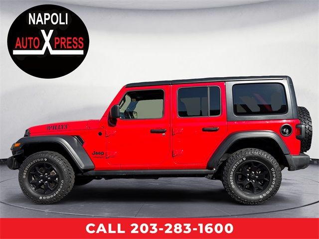 2021 Jeep Wrangler Unlimited Willys