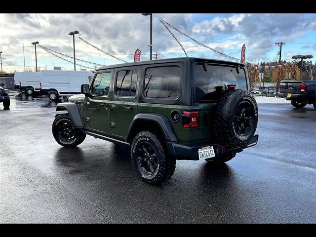 2021 Jeep Wrangler Unlimited Willys