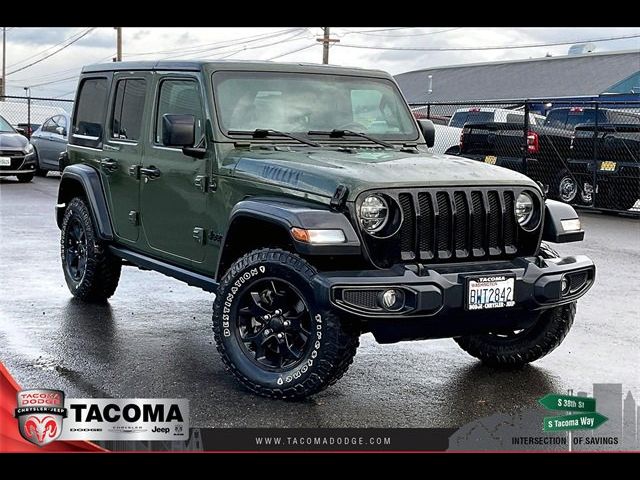 2021 Jeep Wrangler Unlimited Willys