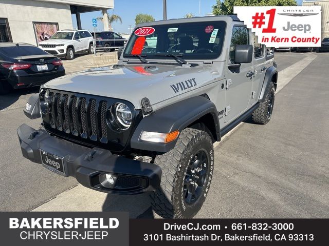 2021 Jeep Wrangler Unlimited Willys