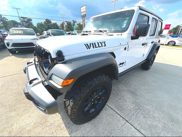 2021 Jeep Wrangler Unlimited Willys