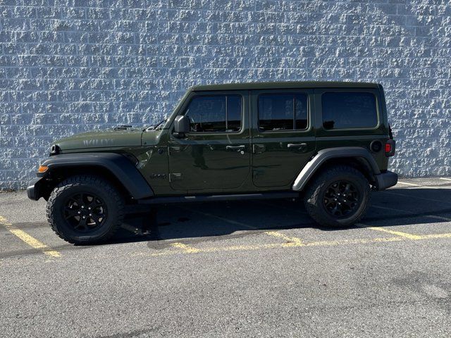 2021 Jeep Wrangler Unlimited Willys