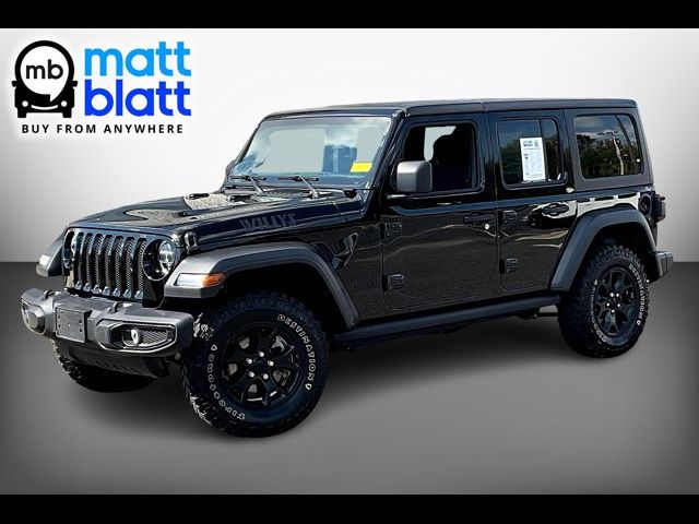 2021 Jeep Wrangler Unlimited Willys