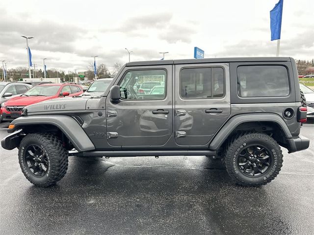 2021 Jeep Wrangler Unlimited Willys