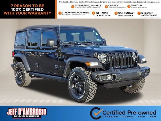 2021 Jeep Wrangler Unlimited Willys