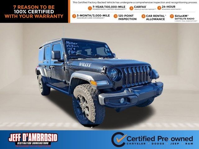 2021 Jeep Wrangler Unlimited Willys