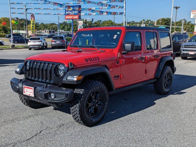 2021 Jeep Wrangler Unlimited Willys