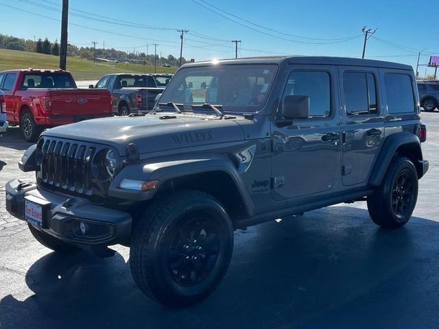 2021 Jeep Wrangler Unlimited Willys