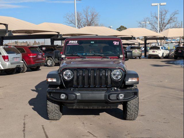 2021 Jeep Wrangler Unlimited Willys