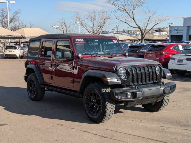 2021 Jeep Wrangler Unlimited Willys