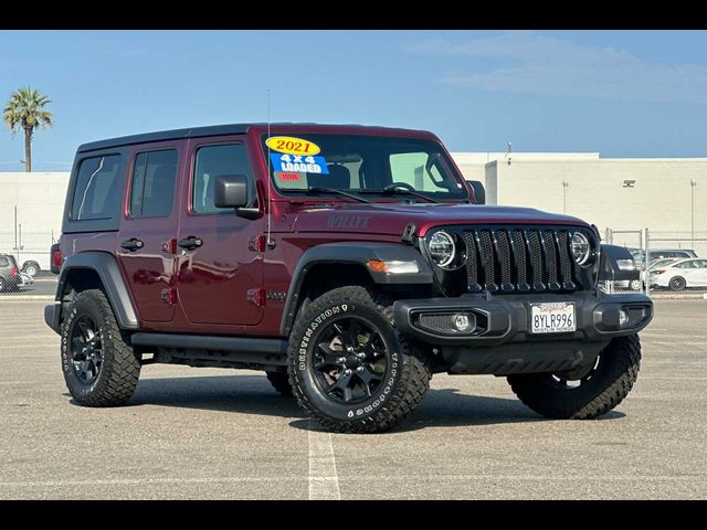 2021 Jeep Wrangler Unlimited Willys