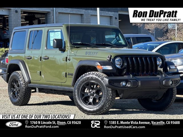 2021 Jeep Wrangler Unlimited Willys Sport