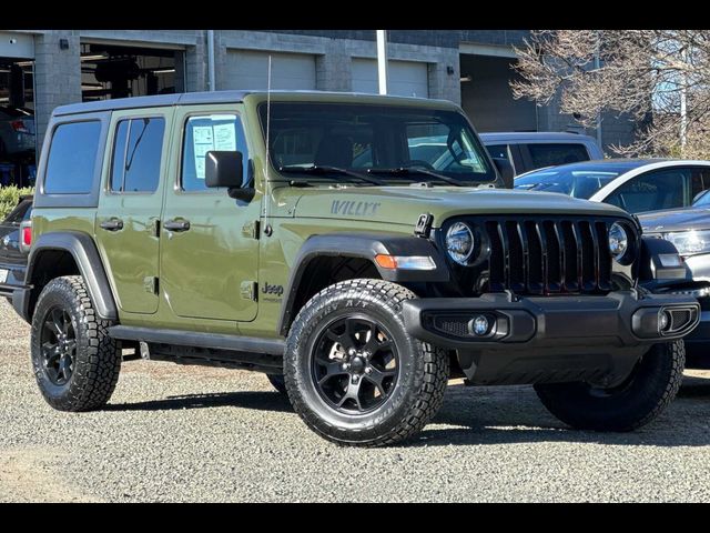 2021 Jeep Wrangler Unlimited Willys Sport