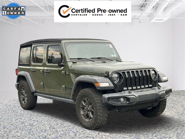 2021 Jeep Wrangler Unlimited Willys