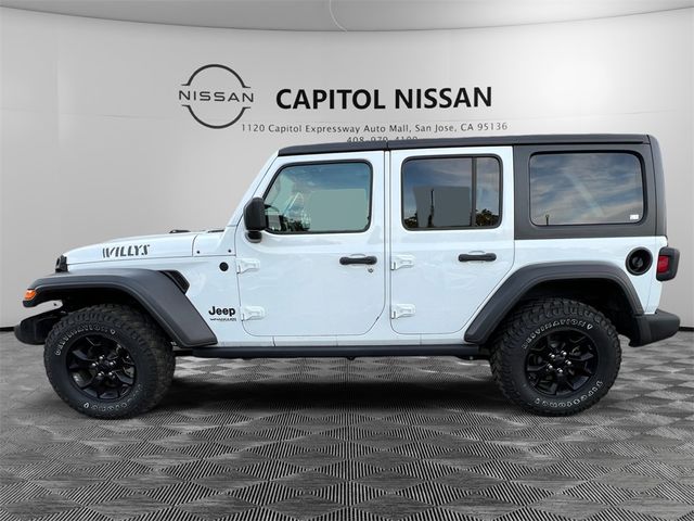 2021 Jeep Wrangler Unlimited Willys Sport