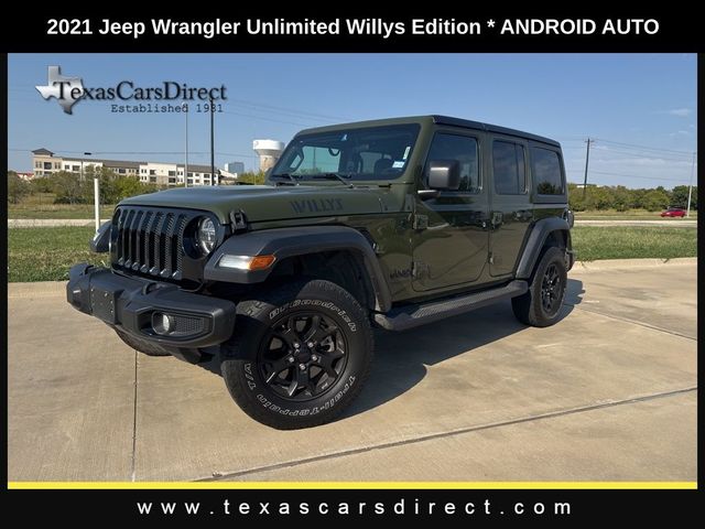 2021 Jeep Wrangler Unlimited Willys