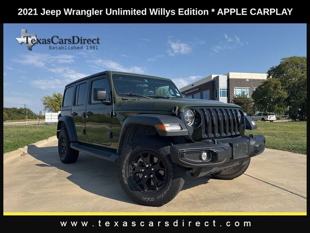 2021 Jeep Wrangler Unlimited Willys