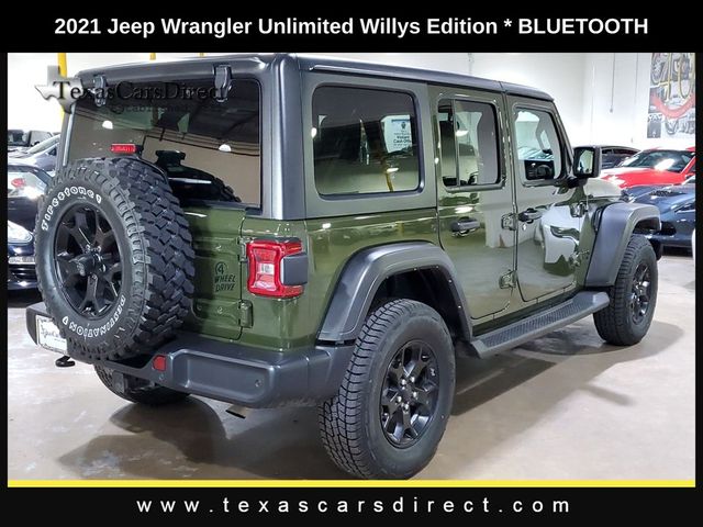 2021 Jeep Wrangler Unlimited Willys