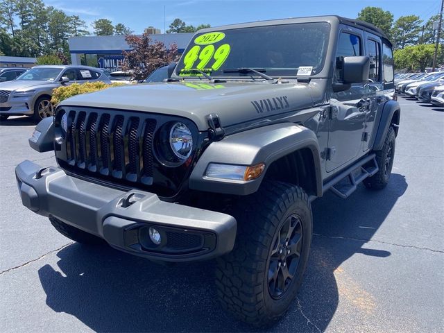 2021 Jeep Wrangler Unlimited Willys Sport