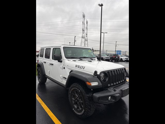 2021 Jeep Wrangler Unlimited Willys