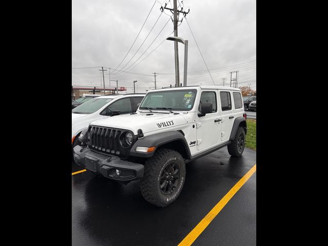 2021 Jeep Wrangler Unlimited Willys