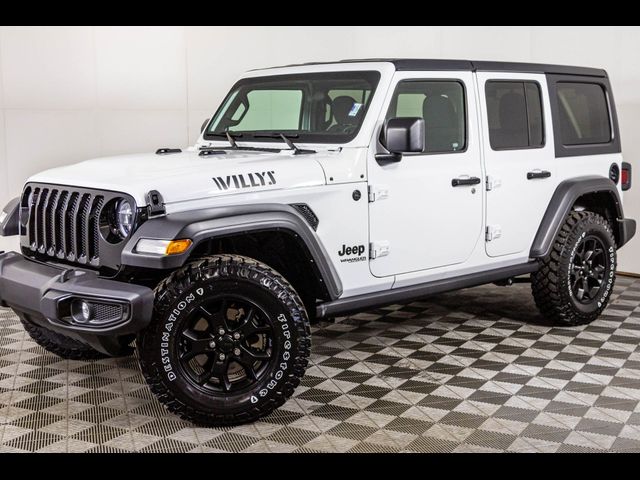 2021 Jeep Wrangler Unlimited Willys