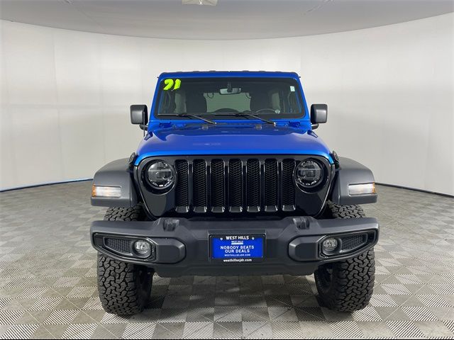 2021 Jeep Wrangler Unlimited Willys