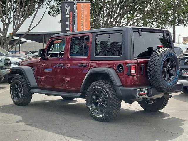 2021 Jeep Wrangler Unlimited Willys