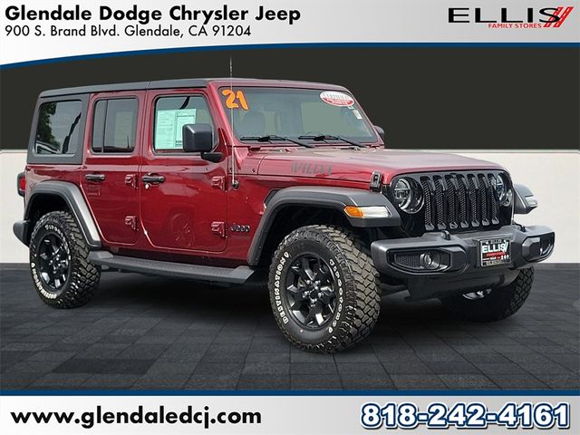 2021 Jeep Wrangler Unlimited Willys