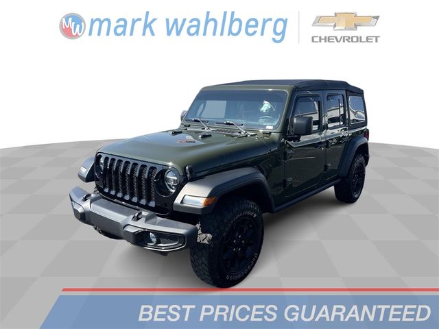 2021 Jeep Wrangler Unlimited Willys