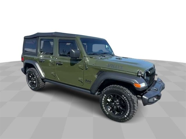 2021 Jeep Wrangler Unlimited Willys