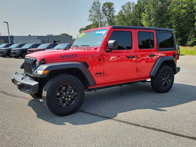 2021 Jeep Wrangler Unlimited Willys