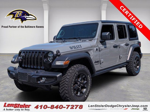 2021 Jeep Wrangler Unlimited Willys