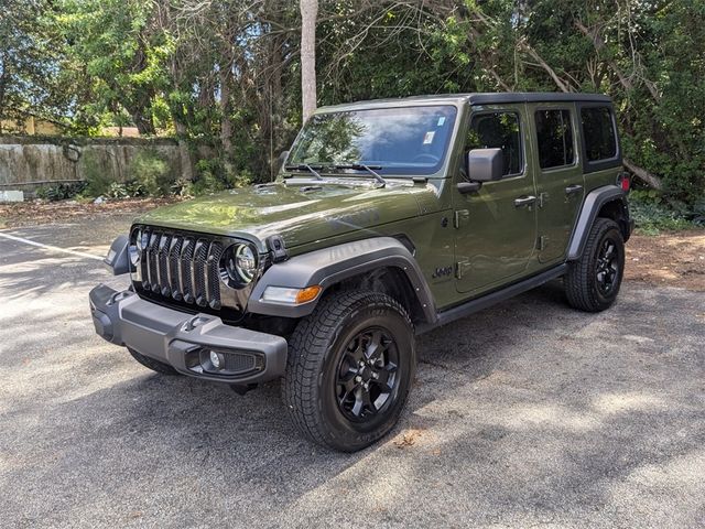 2021 Jeep Wrangler Unlimited Willys