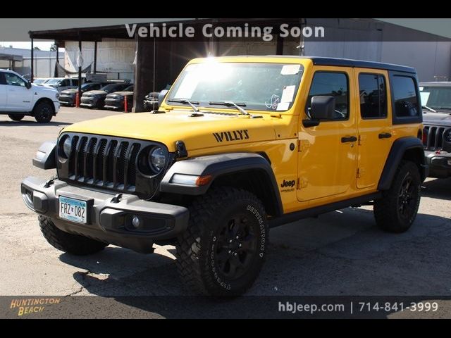 2021 Jeep Wrangler Unlimited Willys