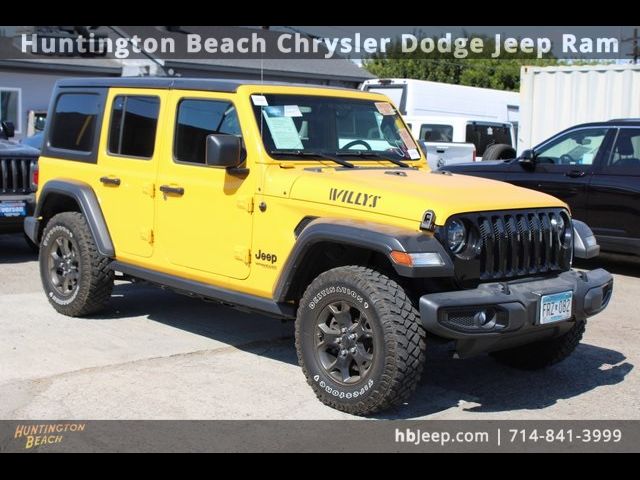 2021 Jeep Wrangler Unlimited Willys