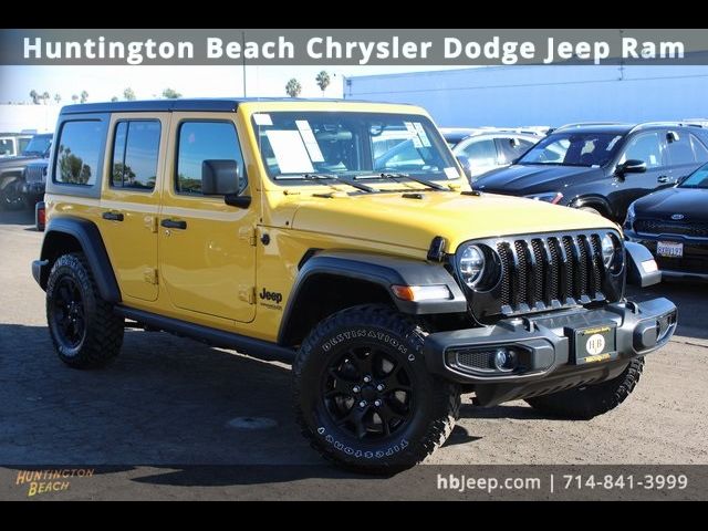 2021 Jeep Wrangler Unlimited Willys