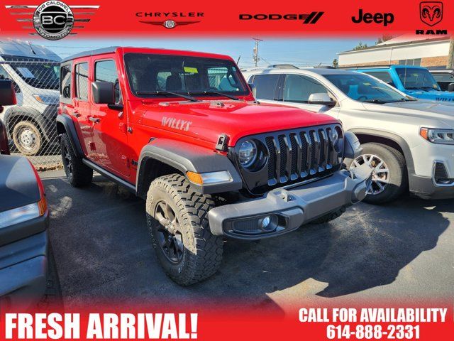 2021 Jeep Wrangler Unlimited Willys