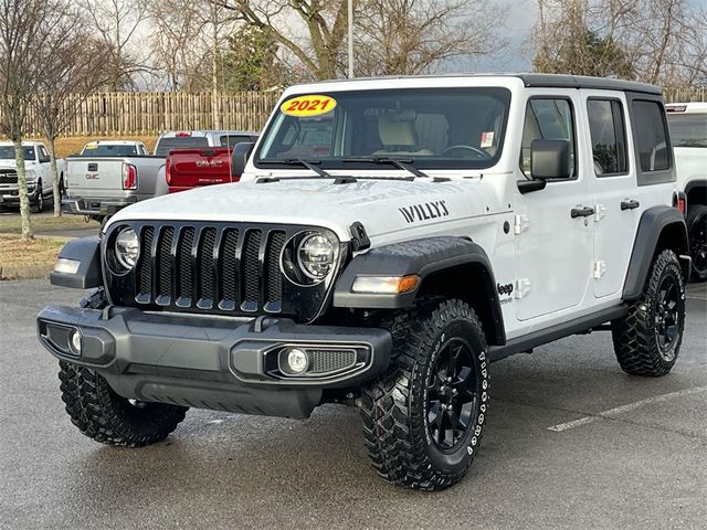 2021 Jeep Wrangler Unlimited Willys