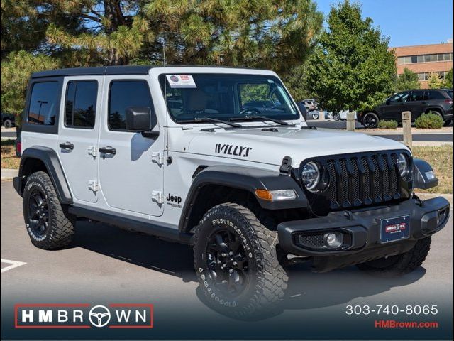 2021 Jeep Wrangler Unlimited Willys