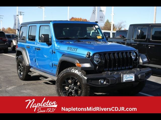 2021 Jeep Wrangler Unlimited Willys Sport