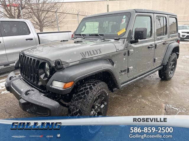 2021 Jeep Wrangler Unlimited Willys