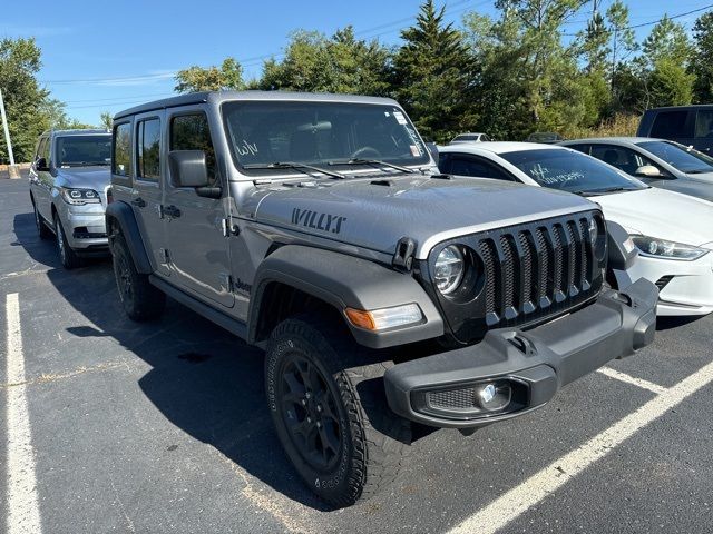 2021 Jeep Wrangler Unlimited Willys