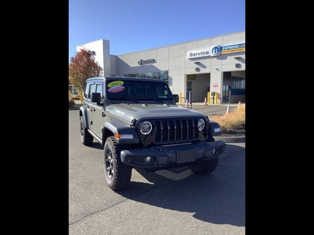 2021 Jeep Wrangler Unlimited Willys