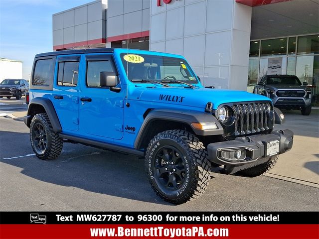 2021 Jeep Wrangler Unlimited Willys Sport