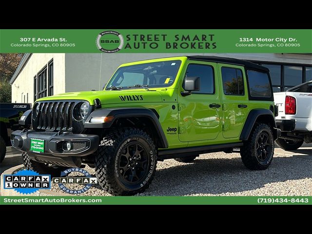 2021 Jeep Wrangler Unlimited Willys